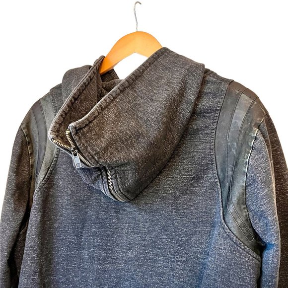 Hurley Mens Jacket Black Pockets Long Sleeve Button Front Hooded Size Large - Picture 7 of 12